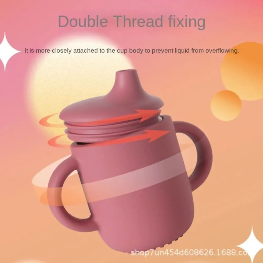 

5 Colors Children Soft Straw Cups Portable BPA Free Silicone Food Storage Box Baby Snack Cup Children