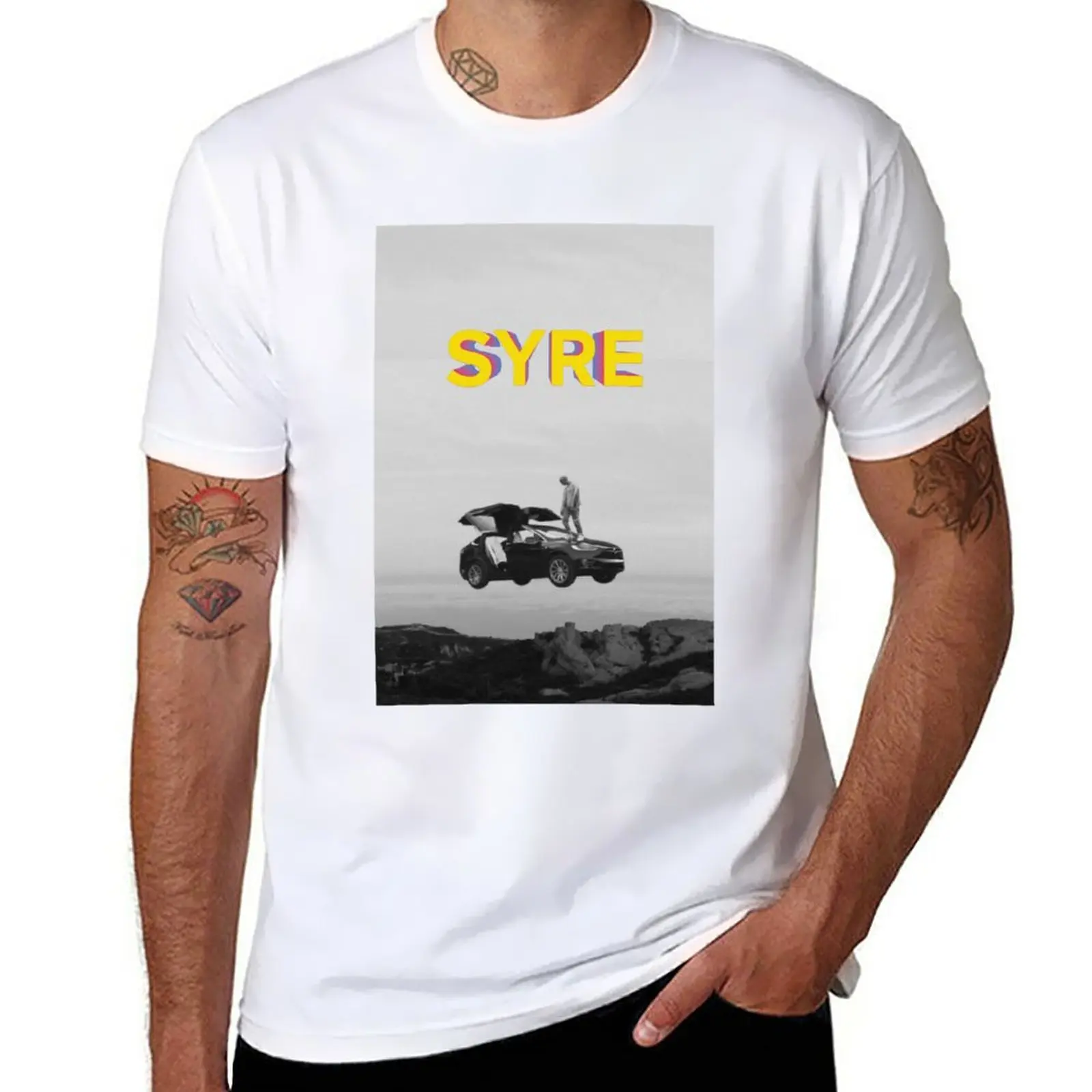

New JADEN SMITH SYRE ELECTRIC T-Shirt T-shirt short tees kawaii clothes t shirts for men graphic