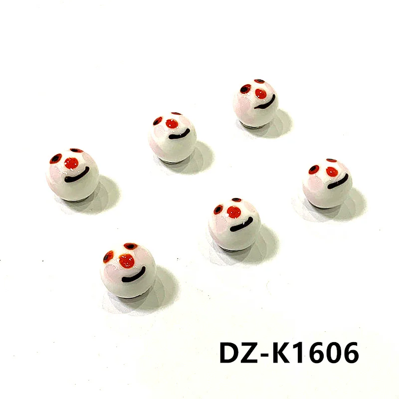6 pcts 16mm 희귀 대리석 유리 공 장식품 홈 수족관 분재 장식 액세서리 어린이 장난감 핀볼 크리스마스 새해 파티 선물
