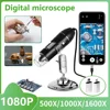 1600X Digital Microscope Camera 3in1 Type-C USB Portable Electronic Microscope For Soldering LED Magnifier For Cell Phone Repair 1
