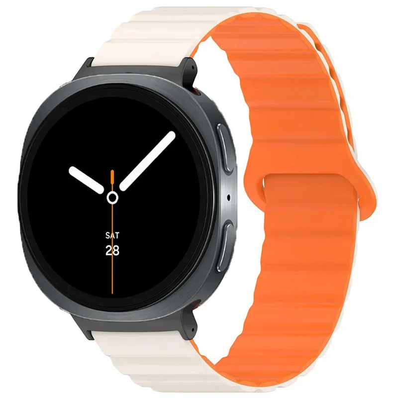 Magnetic Loop Silicone Sport Bracelet Wristband Strap