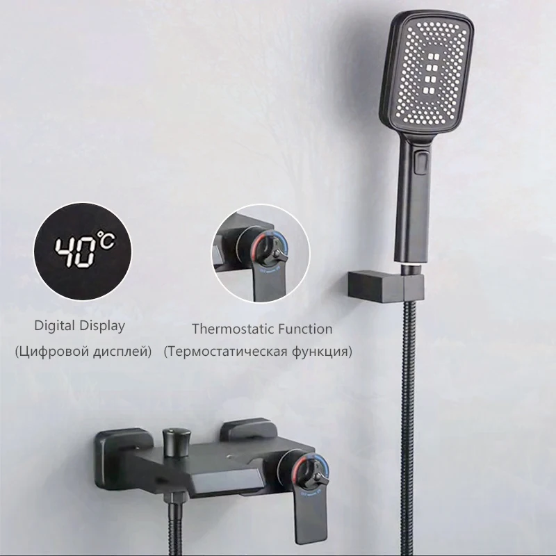 Латунный термостатический смеситель