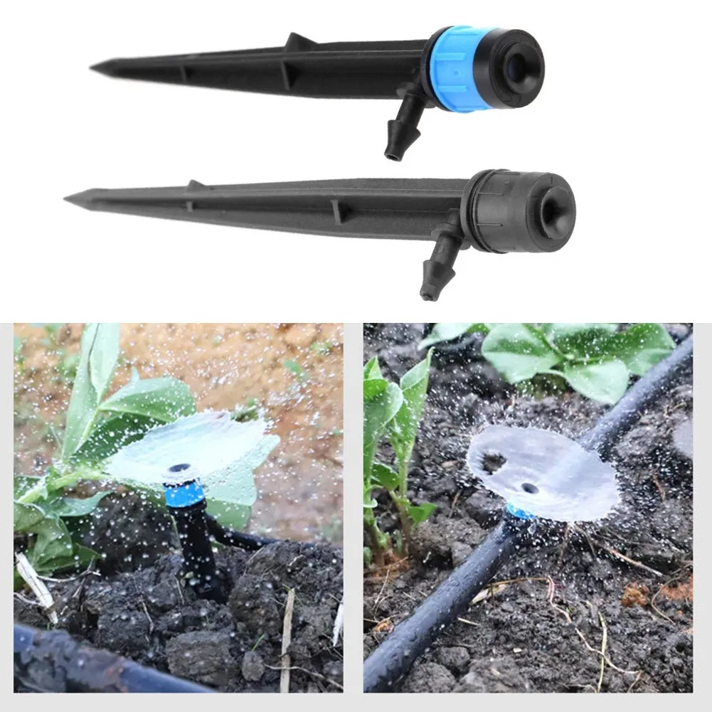 10pcs Micro Drip Irrigation Garden Watering System Emitter Drippers Sprinkler For Flowers Lawn Pruning Garden Greening