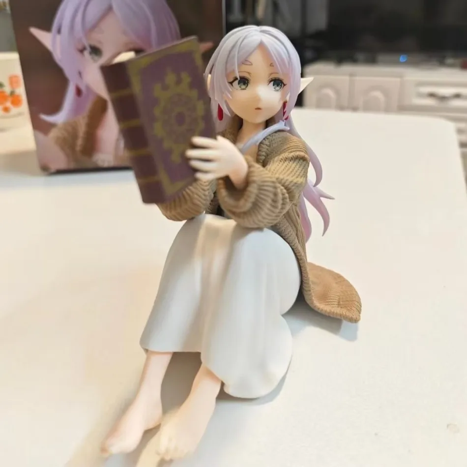 Freiren Anime Collectible: Reading Action PVC Figure Statue Gift