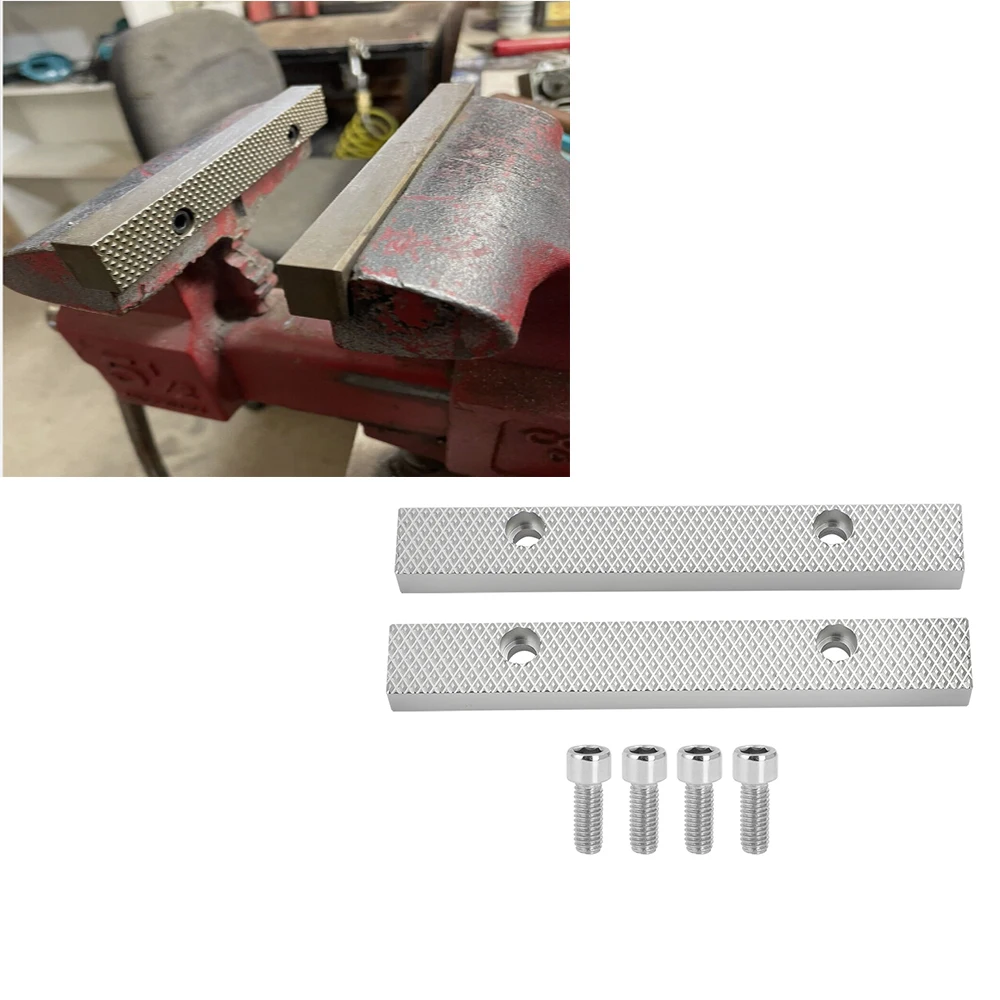 Artigiano, Ganasce Di Morsa Colombiana, 5 1/2 "W, 3/4" H, 1/2 "T, Offset Con 3" C-C