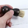 4PCS Mini Shoe Brush Beech Flexible Easy To Use Clean Comfortable Beech Handle Shoe Brush Durable Shoe Brush Household Cleaner 4
