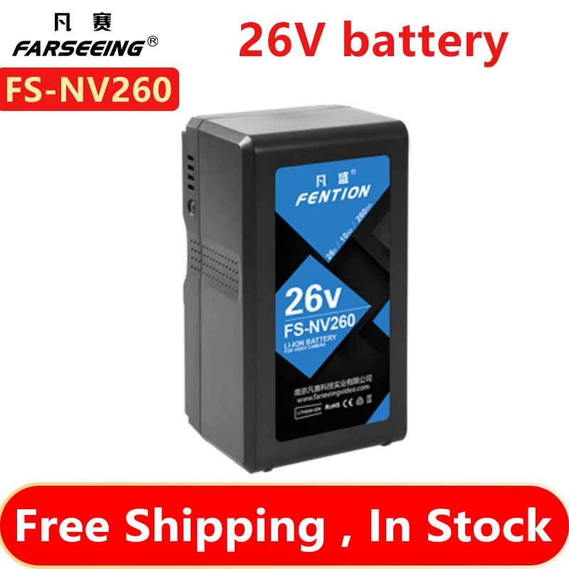 

FARSEEING FS - NV260 260WH 26V V-Mount Camera Lithium Battery