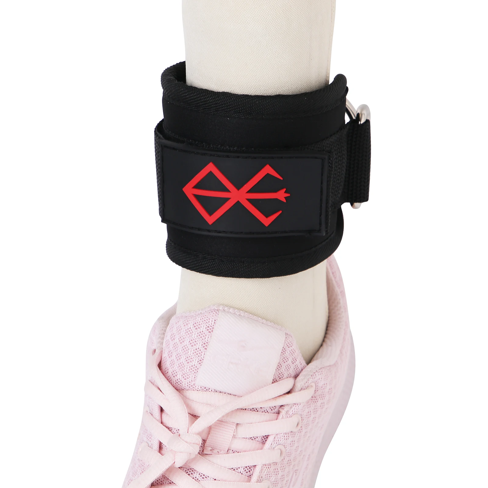Berserk anime Ankle Straps (Pair) For Cable Machine Kickbacks, Lower Body Exercises-Adjustable Leg Straps with Neoprene Padd