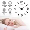MCDFL Nordic Wall Clock Decor for Home Living Room Kitchen D Panel Self Adhesive Interior House Deco Design Exsuryse Decoration 2