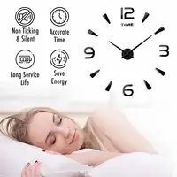 MCDFL Nordic Wall Clock Decor for Home Living Room Kitchen D Panel Self Adhesive Interior House Deco Design Exsuryse Decoration 2