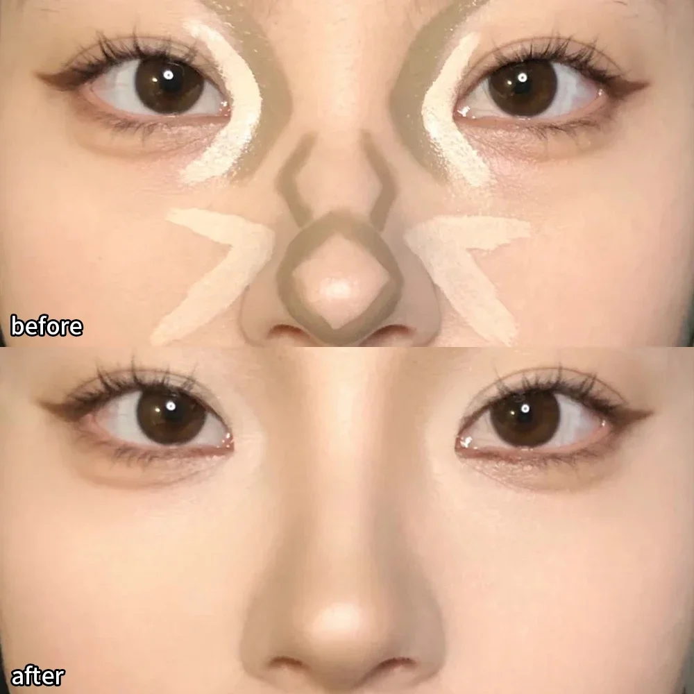 Concealer Cream 4Color Liquid Contouring Makeup Waterproof Moisturizing Lasting Cover Acne Dark Circles Foundation Face Cosmetic