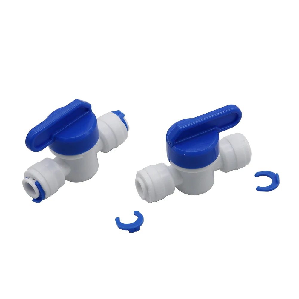 Quick Connect Valve 1/4 Inch 6.35mm Pipe Water Control Switch For Misting Fog System Irrigation