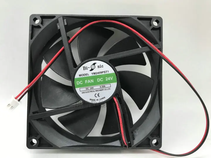 Ventilador de Refrigeração Biônico do Ventilador do Refrigerador da Cpu Ym2409pst1 24v 0.35a da Máquina de Soldadura 9cm 9025 - Imagem 3