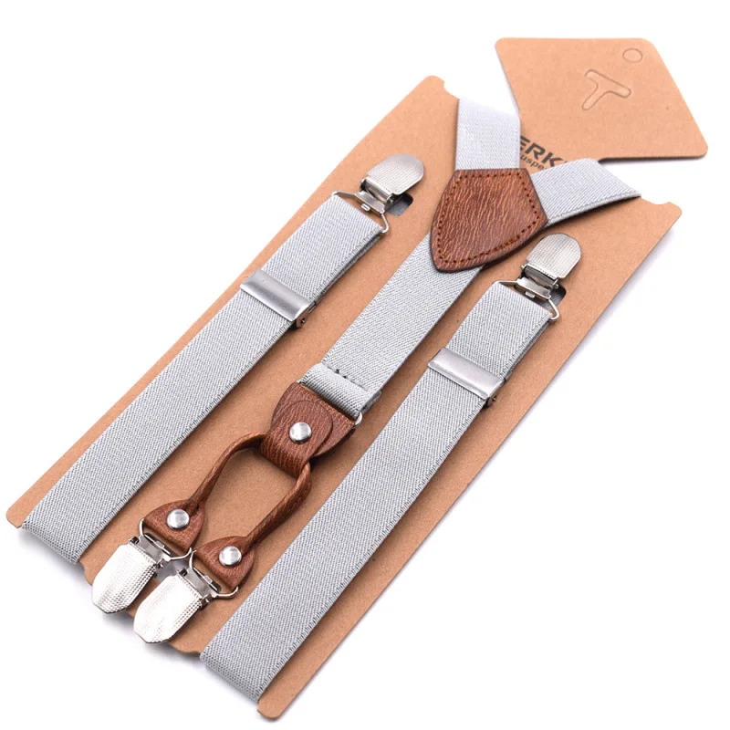 2.5 X 75cm Kids Elastic Leather Suspenders Braces Children Adjustable Straps for Party Suit Skirt  Harajuku Goth Accessories