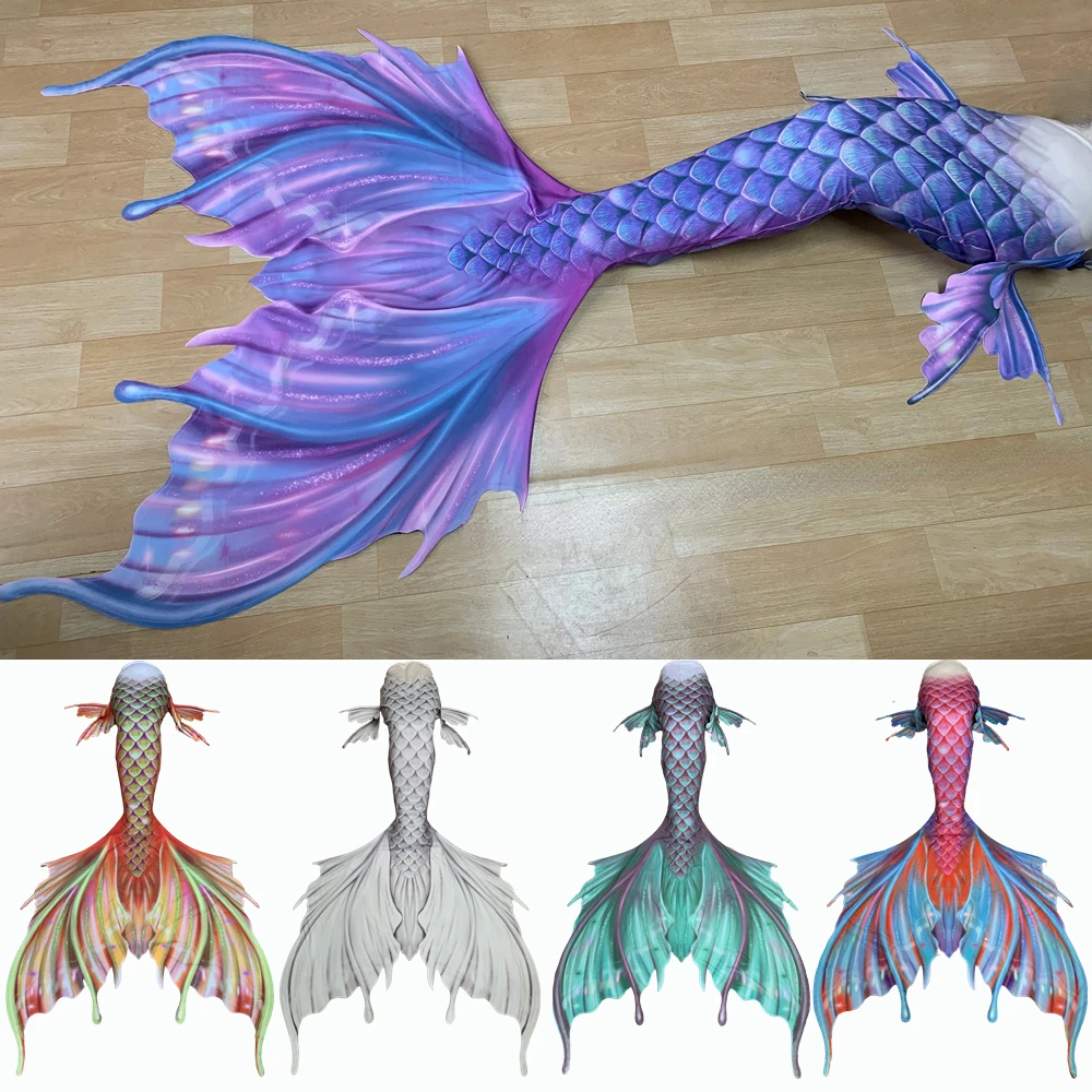 

NEW Styles Big Mermaid Tail Adult Swimming Costume Swimsuit Outfit For Women Finned swimming can be added Cosplay