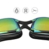 Plating Swimming Goggles Eyewear with Case Adults Professional Waterproof Anti Fog UV Shield Swim Pool Water Glasses Men Women 5