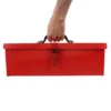Clothes Storage Boxes Tin Toolbox Case Container Fishing Tackle Iron Red Waterproof Household 4