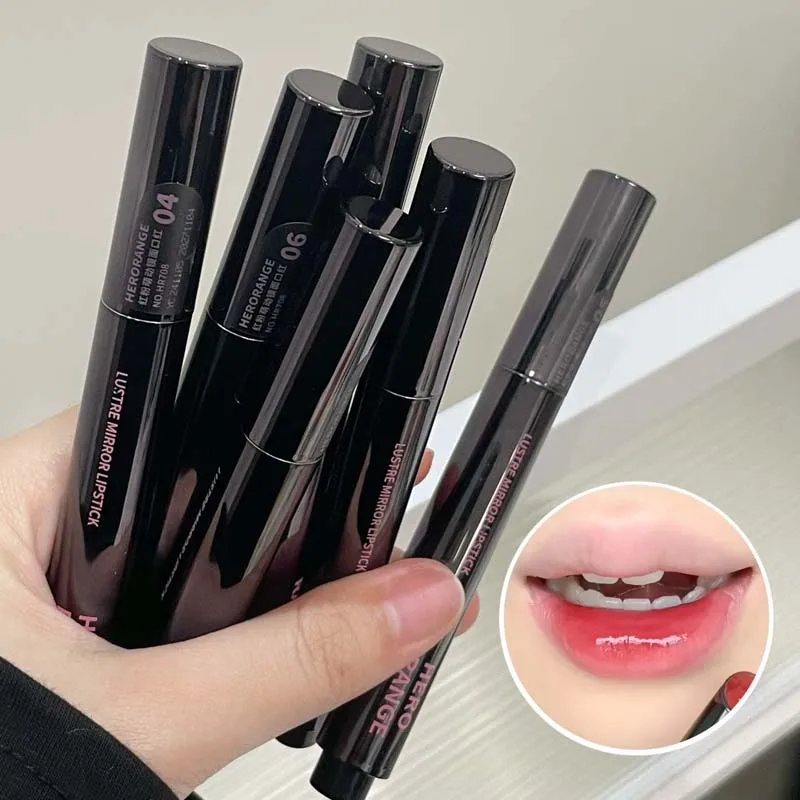 Mirror Lipstick Has A Smooth Texture Rich Color And Film Forming That Won't Dry Out Or Get Stuck Moisturizing And Pouty Lips - 2