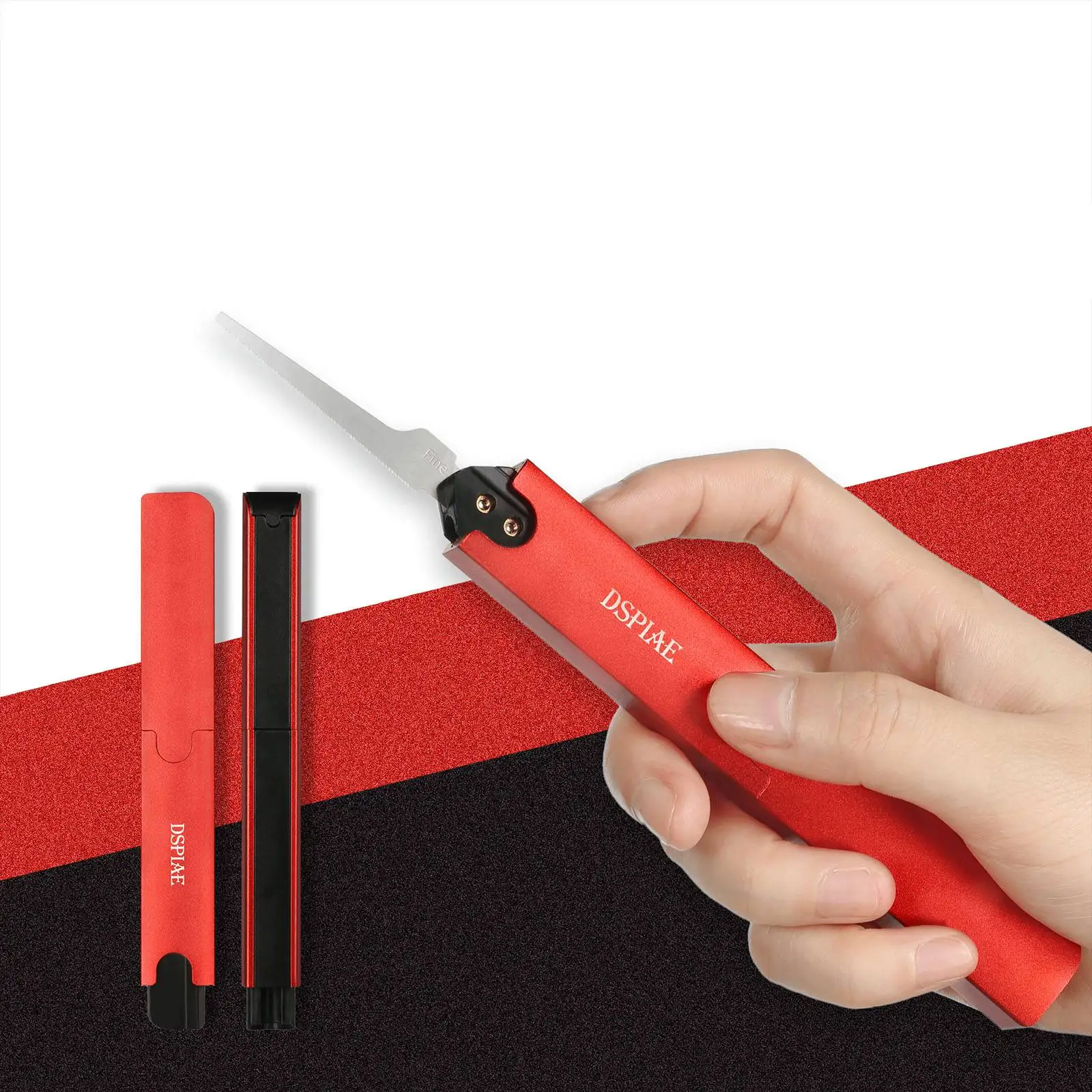 New DSPIAE AT-HW Saw with Blades Cutting Sawing Tools Aluminum DIY Model Building Hand Tools for Military models Hobby Tools 4