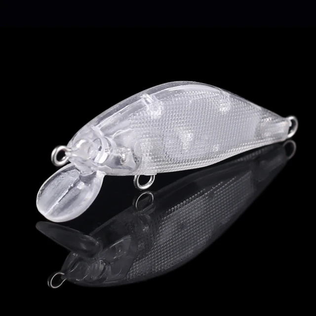 Hanlin 10/20pcs DIY 5CM 3.8G Blanks Mini Crankbait Hard Plastic Artificial  Bait Floating Wobblers Unpainted Fishing Lures Tackle - AliExpress