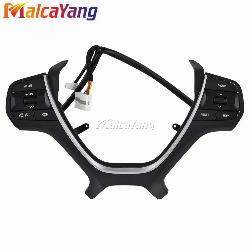 

For Hyundai i20 2015 2016 2017 2018 Multifunction Steering Wheel Button Control Switch Car -styling .