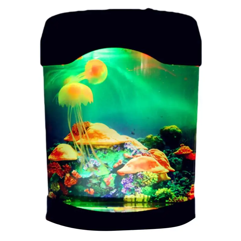 

Jellyfish Lamp USB Charging Color Changing Real Simulation Jellyfish Aquarium Tank LED Night Light Birthday Gift Relaxing Mood