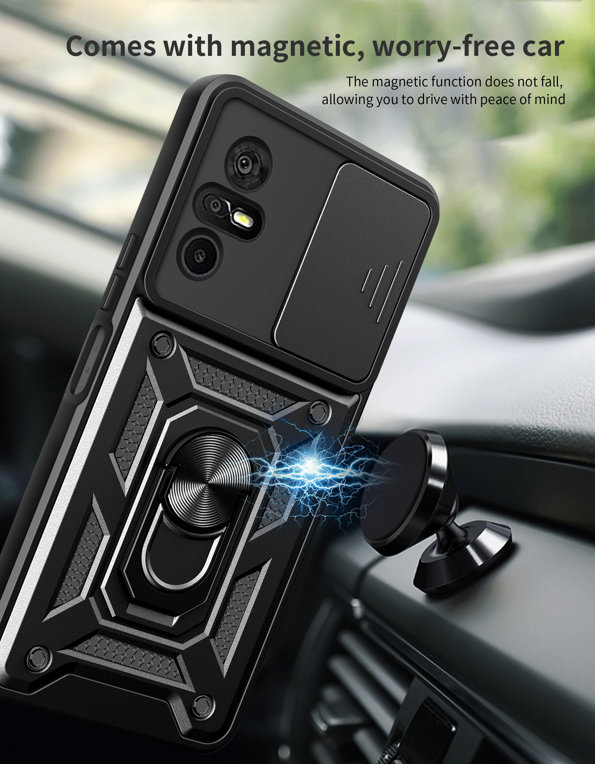 Ultimate Shockproof Armor Case with Camera Lens Protection