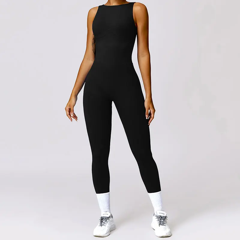 New Women Seamless Jumpsuits One-Piece Yoga Suit Dance Belly Tightening Fitness Workout Set Stretch Bodysuit Push Up Gym Clothes yoga set sports set gym workout set sportswear set fitness set fitness jumpsuit fitness one piece wear