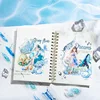 Mr. Paper, Wave Wave Dew Theme Sticker Tape, Decorative Scrapbook Notebook Photo Frame Art Stationery Stickers 200cm/roll 4