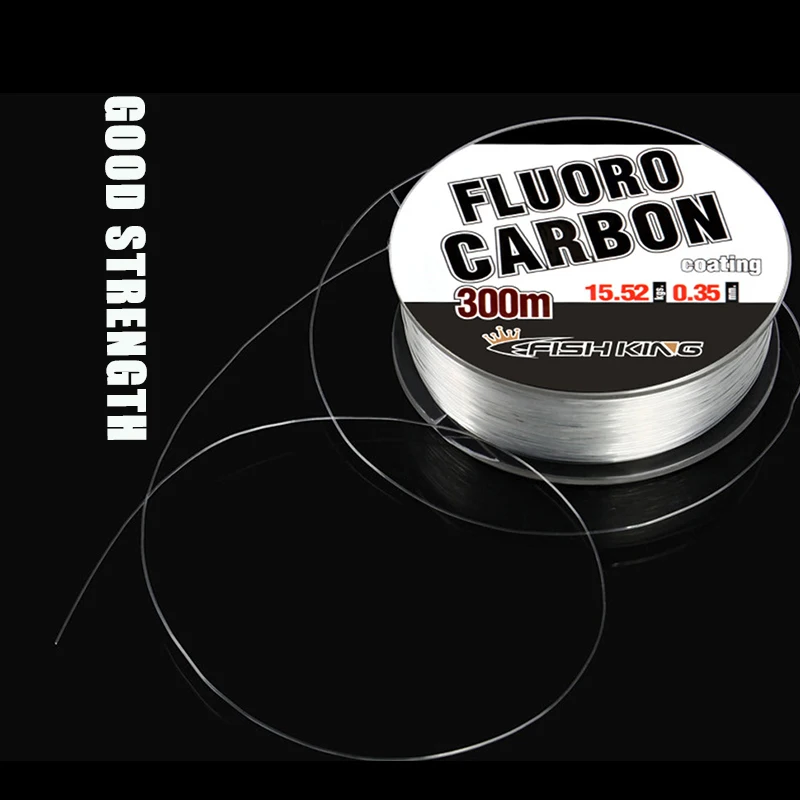300m Fluoro Carbon Coating Monofilament Nylon Fishing Line Good Strength And Wear Resistance Sea Beach Fishing Line 4