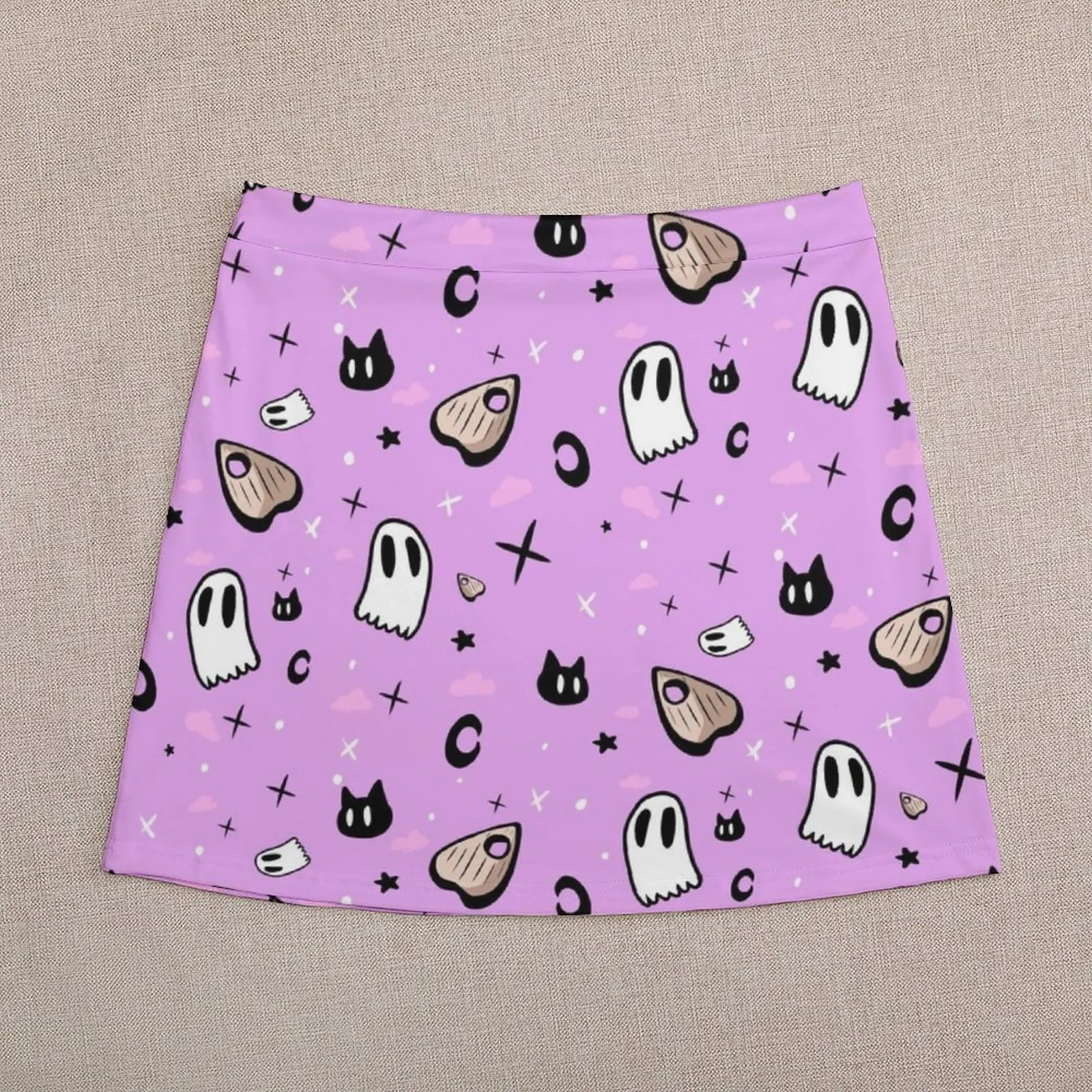 Spooky Pastel Goth Mini Skirt korean summer clothes Womens dresses skirts women summer 2023 festival outfit women