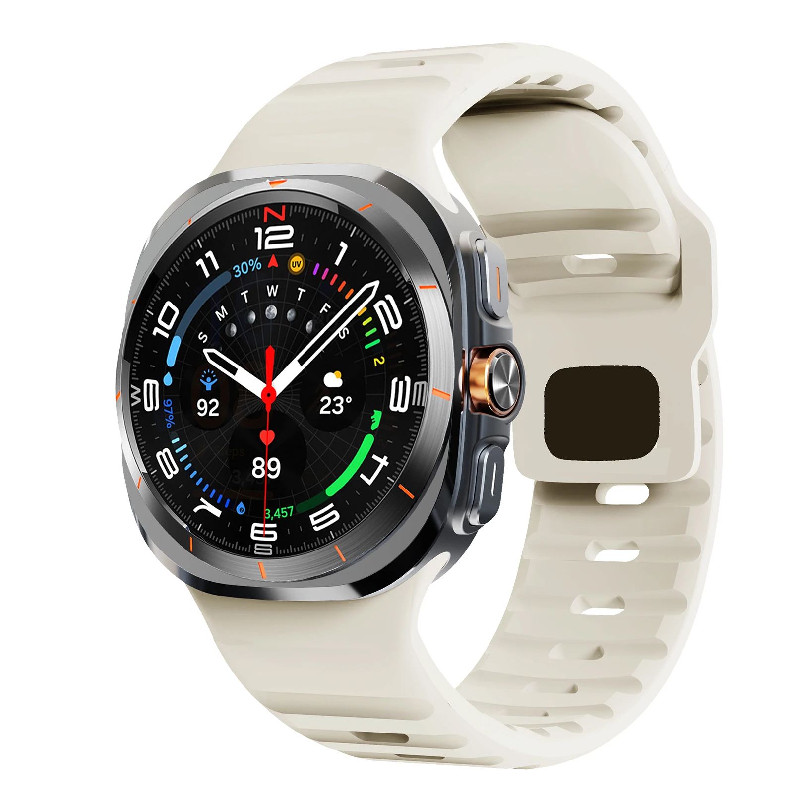 Samsung Galaxy Watch Ultra Silicone Sport Strap Bracelet