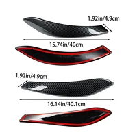 4Pcs Interior Door Handle Cover Trim Carbon Fiber Look For BMW 3 Series F30 F31 2012-2019 3GT F34 2013-2019 F33 F36 2014-2019 2
