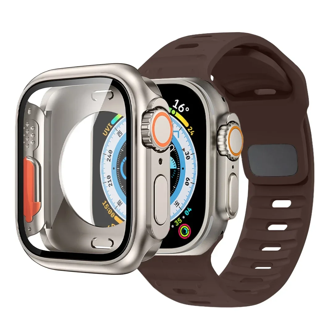Silicone Smart Bracelet with Ultra Protective Case