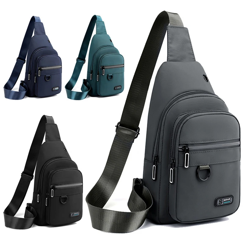 

Waist Chest Bag Small Nylon Chest Pack for Men Women Crossbody Bags Hip Hop Streetwear Bag Fanny Pack Multifunction Mini Belt