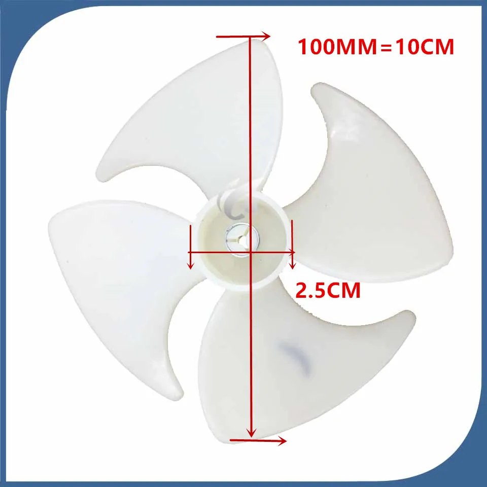 Refrigerator Cooling Fan 1pcs 10cm Fan blade for motor YZF-1-6.5-R refrigerator parts