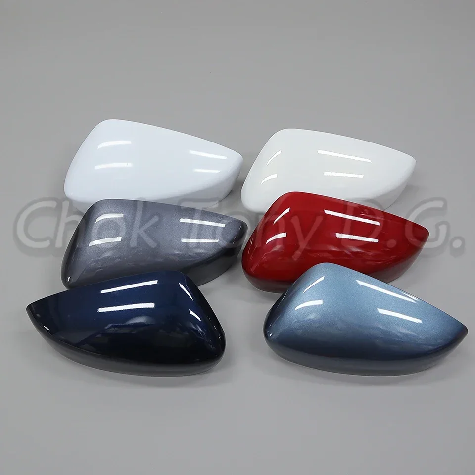 마쯔다 3 악셀라 2017 2018 2019 외부 사이드미러 캡 커버 자동차 도어 미러 쉘 하우징 뚜껑 고품질 도색