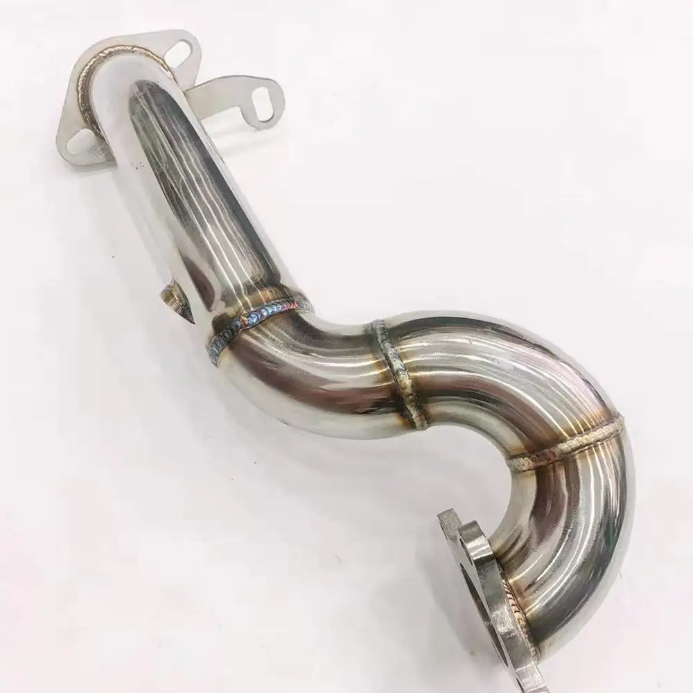 1 Set Down Pipe Accessori Per Auto Ricambio Auto Modificato Downpipe In Acciaio Inossidabile Per Volkswagen Golf6 1.4T/1.6T/1.7T