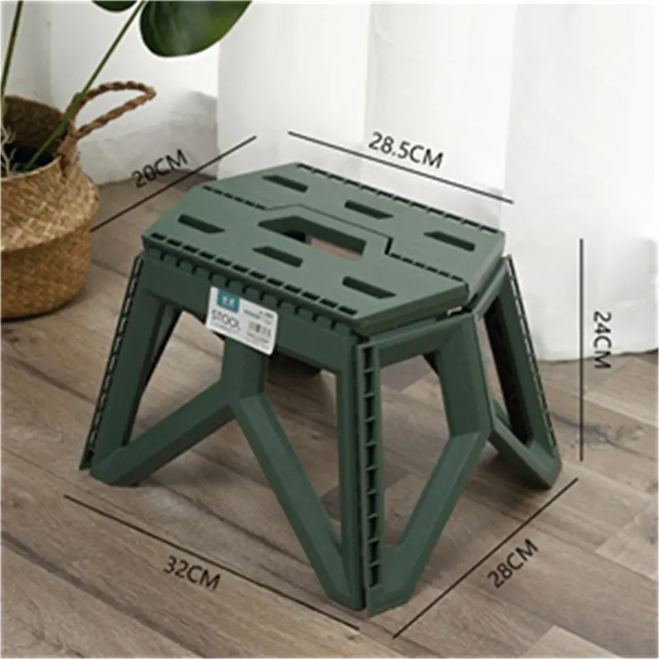 Portable Outdoor Small Folding Bench, High Load Bearing, Durable Fishing Chair, Camping Beach Chair