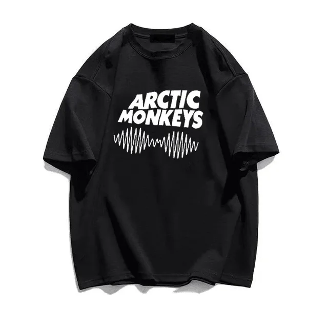 Arctic Monkeys Clothes Women T Shirt Women Manga Casual Y2k White