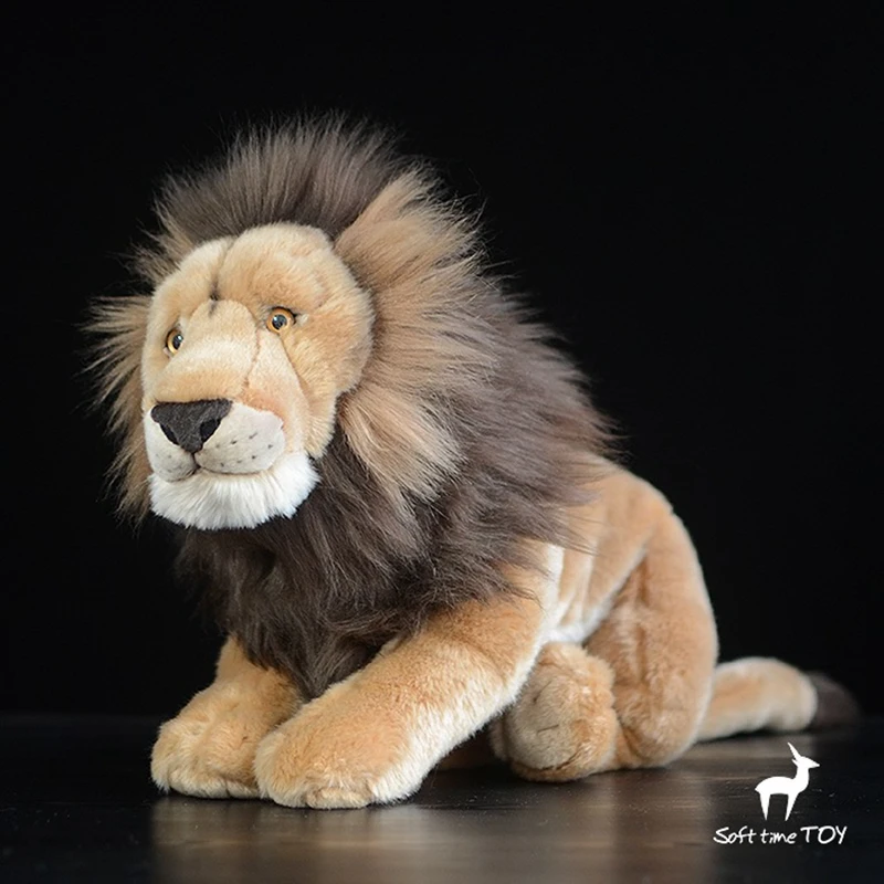 Juguetes grandes de peluche de la vida Real para niños, muñeca de leones  africanos, almohada de juguete para niños, tienda de regalos|lion doll|toy  pillowbig toys - AliExpress