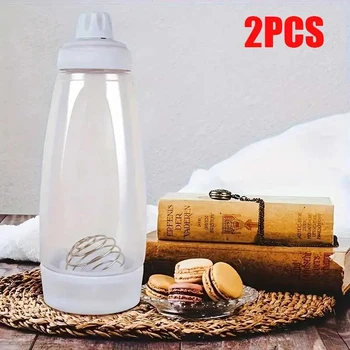 팬케이크 디펜서 및 믹서 셰이커 병, 디펜서 와플, 핸드 배터 믹서 병, 디저트 도구, 1000ml