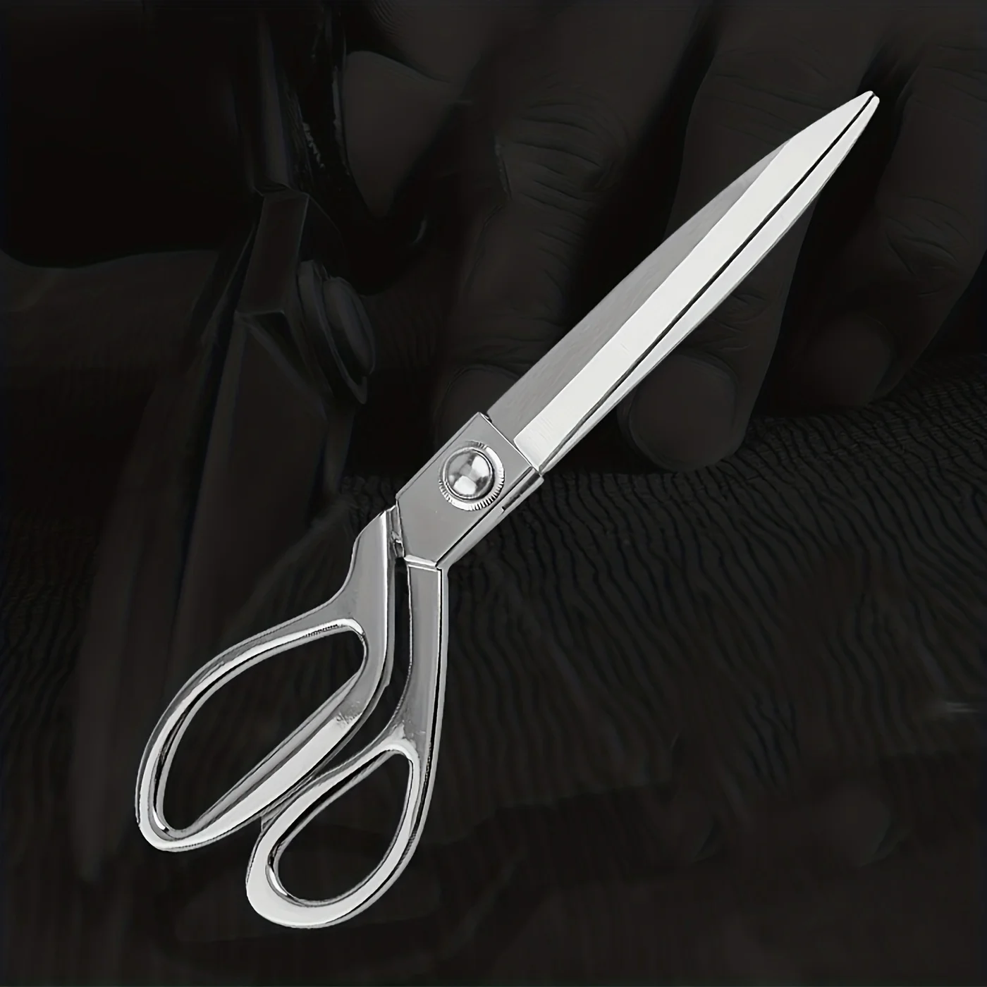 1/2pcs Professional Stainless Steel Tailor Scissors - Sharp Dressmaking Shears for Sewing and Crafting
