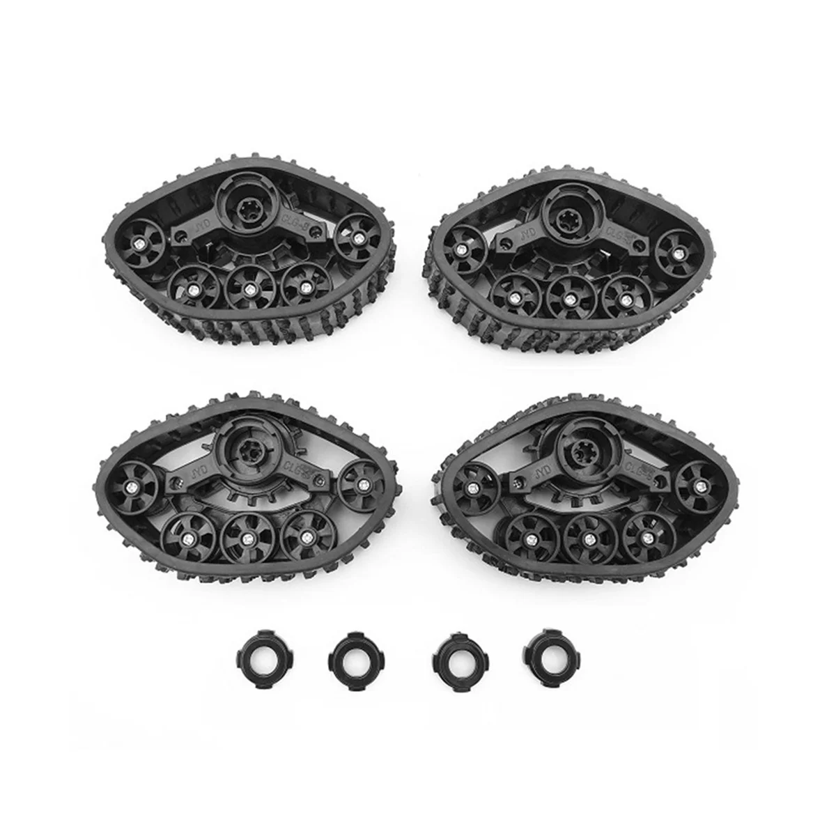 

4 шт. шины для снежного колеса для C14 C24 C24-1 B14 B24 1/16 обновленные детали для радиоуправляемых автомобилей аксессуары