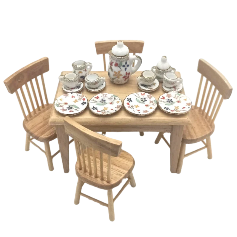 Doll Accessories BJD Doll House Ceramic Tableware