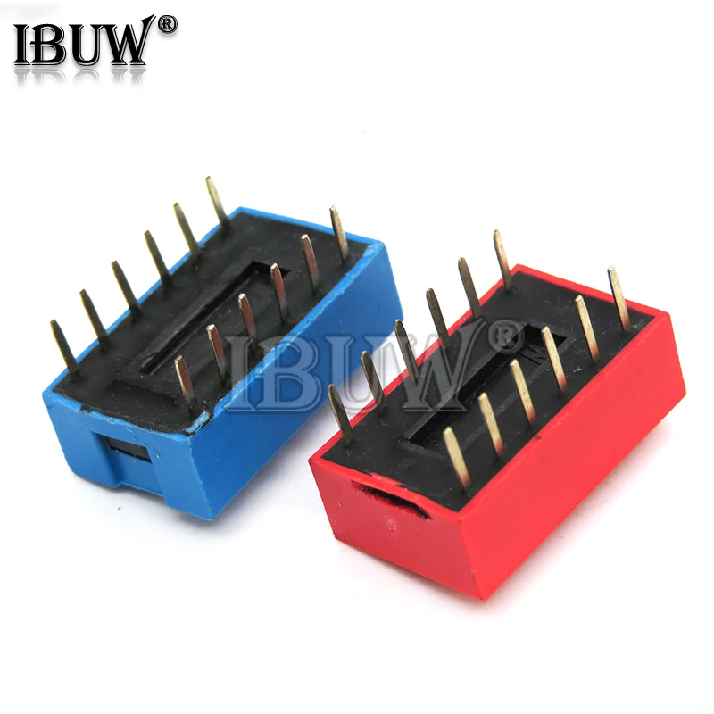 10PCS Blue Slide Toggle Switch Module with Adjustable Positions