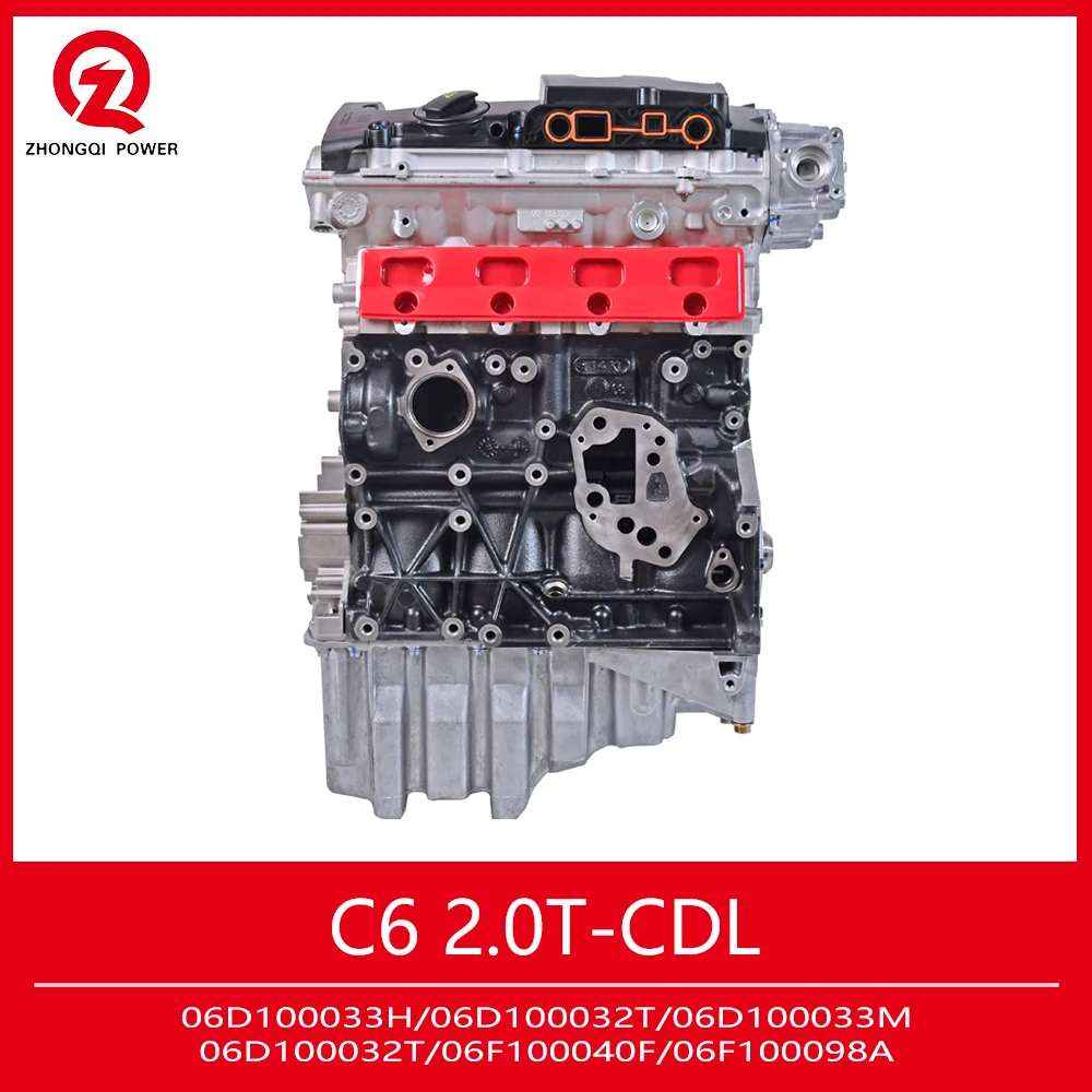 

C6 2.0T BPJ/CDL Auto Engine Assembly 06D100033H 06D100032T 06D100033M 06F100040F 06F100098A Car Accessoires for Audi A6L A4
