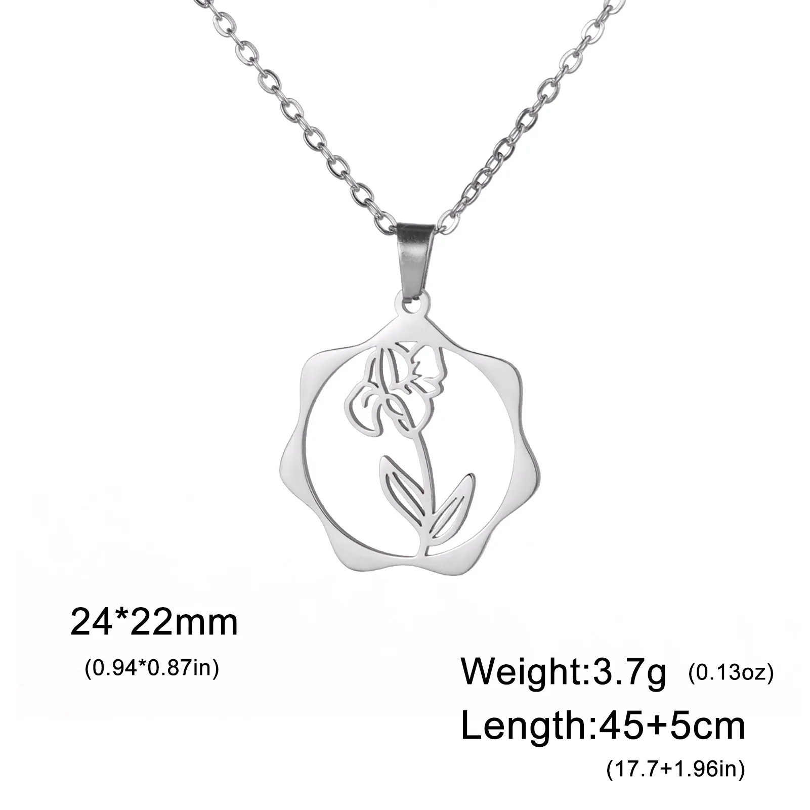 02 Februar (Schwertlilie / Silber)