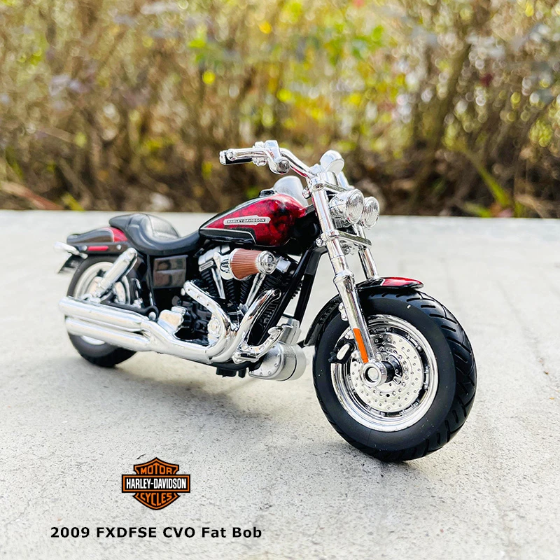 2009 09 FXDFSE CVO FAT BOB HARLEY DAVIDSON MOTORCYCLE MAISTO