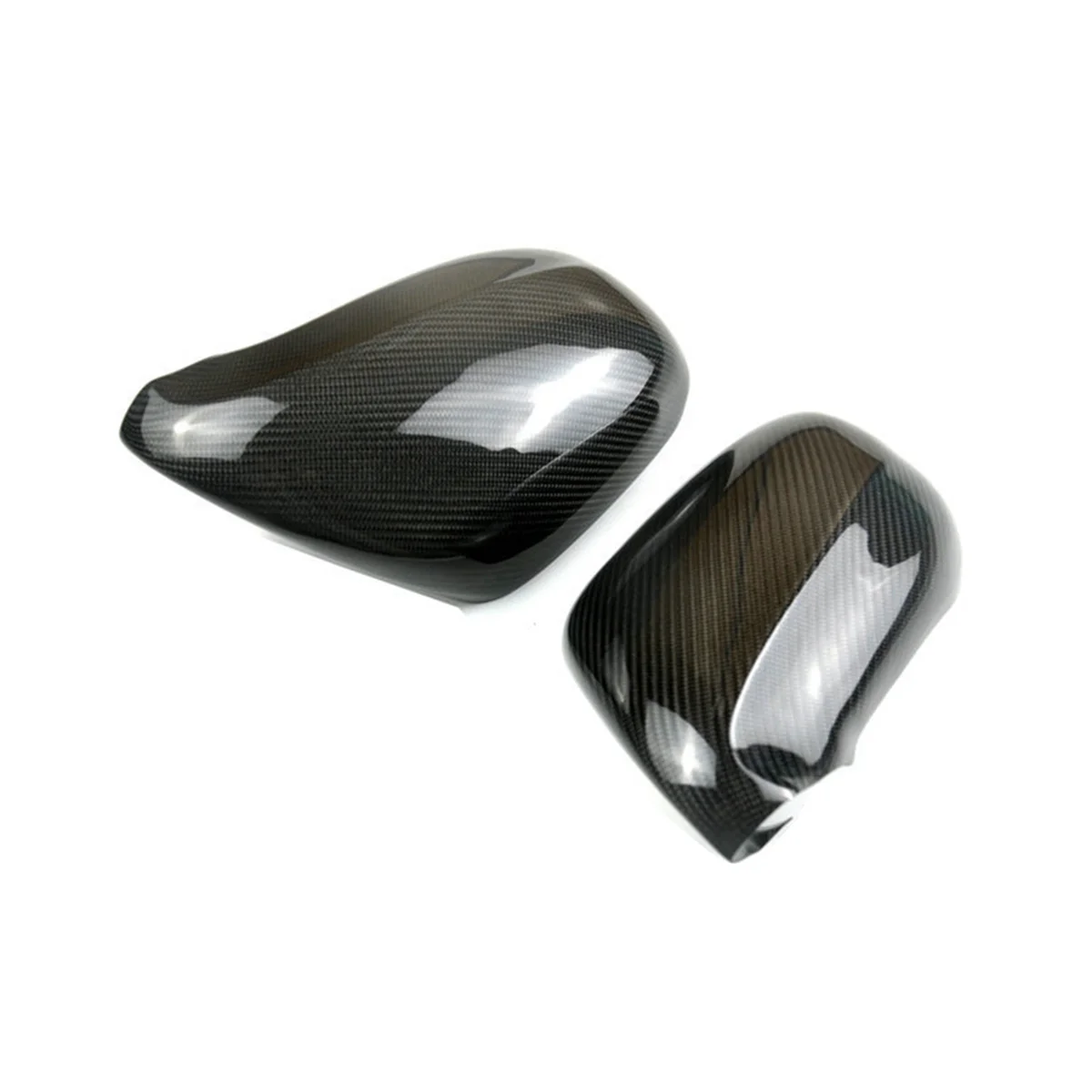 

For Lexus IS250 IS300 IS350 2006-2012 Real Carbon Fiber Side Rear View Mirror Cover Trim Without Lighted Style